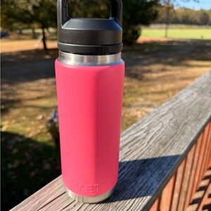 YETI Pink Insulated Bottle